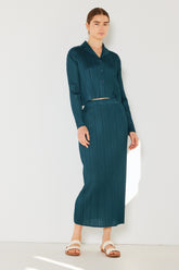 Marina West Swim Pleated Midi Pencil Skirt - Elegant & Versatile Fashion